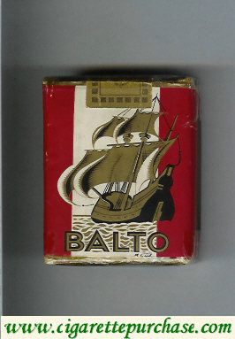 /Balto red cigarettes